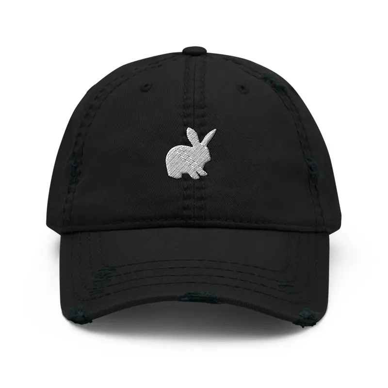 Gorra conejo blanco