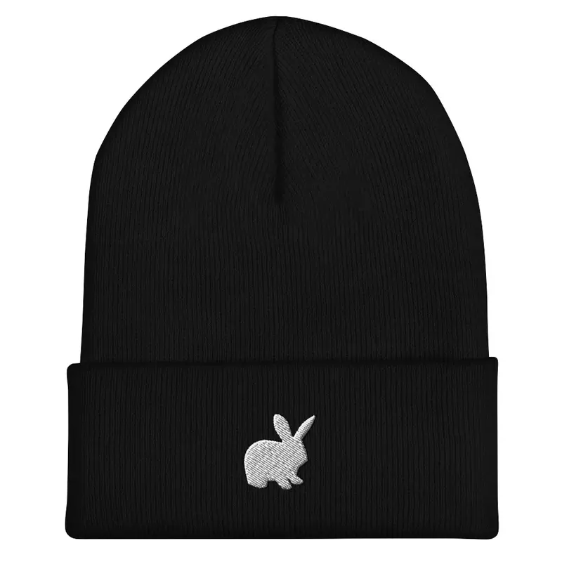 Gorro del conejo blanco